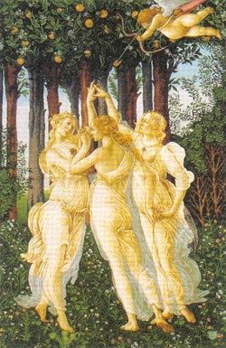 Picture of Boticelli Spring Tapestry