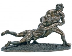 Picture of Rugby Players Figurine