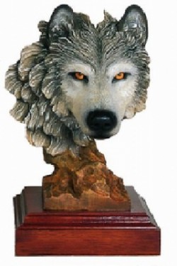 Picture of Wolf Head Ornament