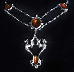 Picture of Amber Dragon Pendant
