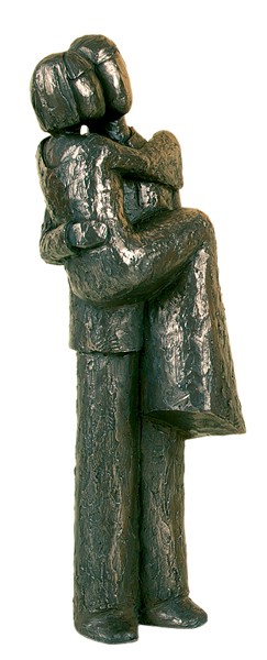 Picture of Newly Weds Bronze Figurine (Bronze, Red or White)