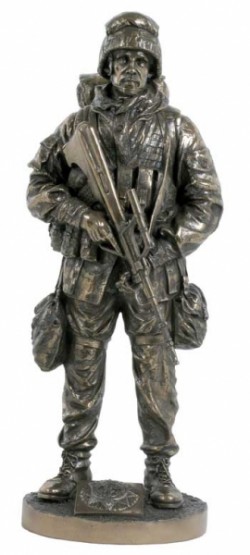 Picture of Soldier Bronze Figurine
