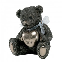 Picture of Teddy Bear Boy Bronze Ornament