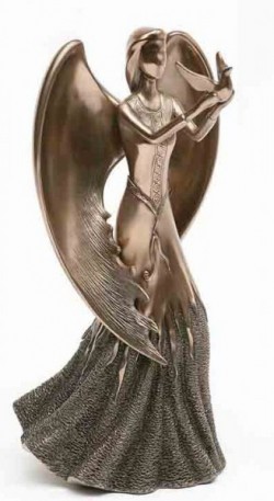 Picture of Angel of Peace Bronze Figurine