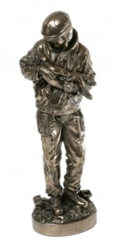 Picture of Firefighter Bronze Ornament