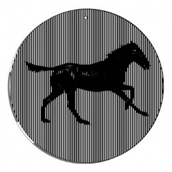 Picture of Horse Animated Suncatcher Wind Spinner