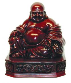Picture of Sitting Buddha on Plinth Statue