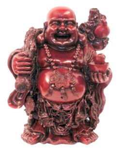 Picture of Buddha with Sack and Ingots (Large)