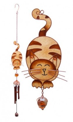 Picture of Ginger Cat Wind Chime