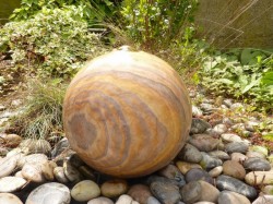 Picture of Drilled Granite Sphere 40 cm (Grey)