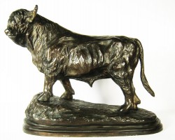 Picture of Standing Bull Bronze Ornament