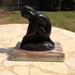Picture of Dreaming Nude Bronze Ornament