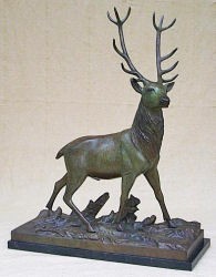 Picture of Stag Bronze Figurine