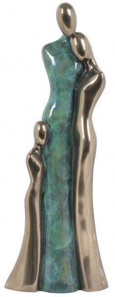 Picture of The Family Bronze Statue