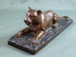 Picture of Lioness Bronze Figurine
