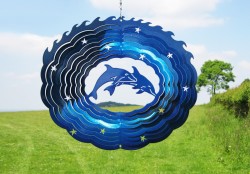 Picture of Dolphins Wind Spinner (12 inch)