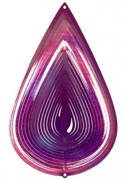 Picture of Tear Drop Spinner (Blue/Purple)