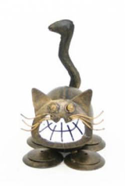 Picture of Fat Cat Metal Ornament