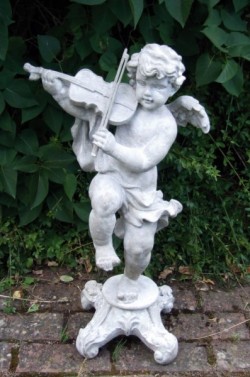 Picture of Cherub with Violin (Marble Arte Range)