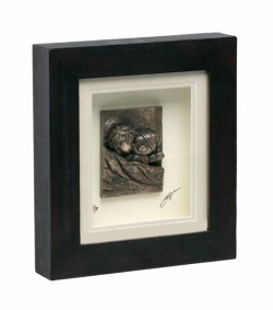 Picture of Boy Sleeping Framed Bronze