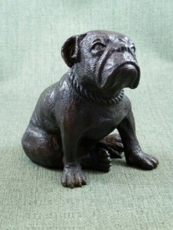 Picture of Bulldog Bronze Figurine