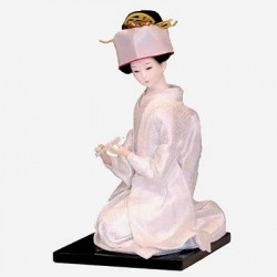 Picture of Japanese Lady in Wedding Dress Doll