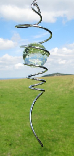Picture of Spiral Tail Glow Ball Accessory (Silver)