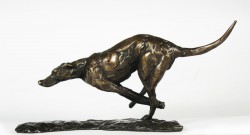 Picture of Running Greyhound (Paul Jenkins Foundry Bronze Sculpture)