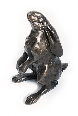 Picture of Moongazer Bronze Hare (Paul Jenkins Foundry Bronze Sculpture)