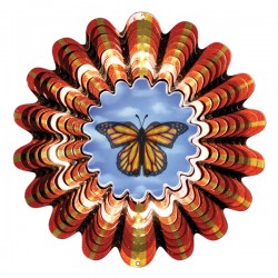 Picture of Butterfly Animated Wind Spinner