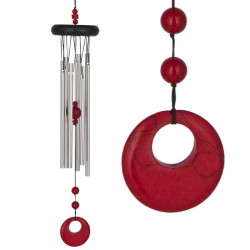 Picture of Chakra Red Coral Wind Chime (Woodstock)