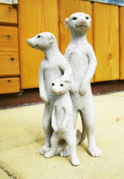 Picture of Meerkat Family (Grey Granite) Ornament