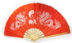 Picture of Kung Fu Fan (Red) 35 cm