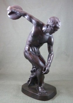 Picture of Discus Thrower Bronze Statue