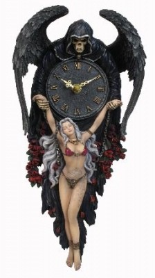 Picture of Death and the Maiden Wall Clock