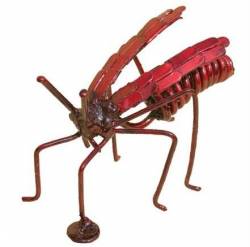 Picture of Wall Wasp Metal Sculpture (Red)