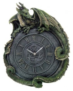 Picture of Green Dragon Clock (Large)