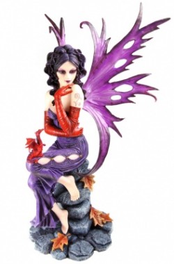 Picture of A Wishful Glance Fairy Statue