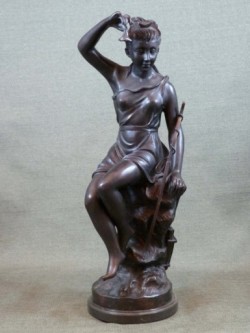 Picture of Nymph de Diane Bronze Statue