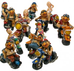 Picture of Bikers (Set of 12 Figurines)