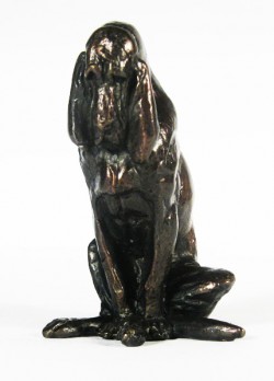Picture of Bloodhound (Louise Peterson Foundry Bronze Sculpture)