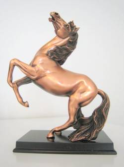 Picture of Copper Horse Ornament