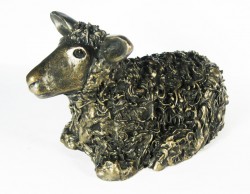 Picture of Ewe Sitting Bronze Figurine