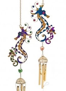 Picture of Seahorse Wind Chime (Adult and Baby)