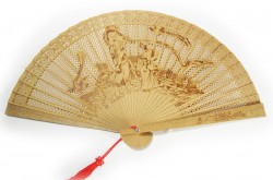 Picture of Chinese Ladies Sandalwood Fan