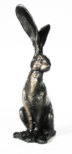 Picture of Sitting Hare Small (Paul Jenkins Foundry Bronze Sculpture)