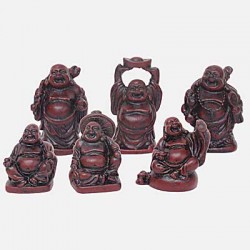 Picture of Set of 6 Little Buddha Shoushan Ornaments