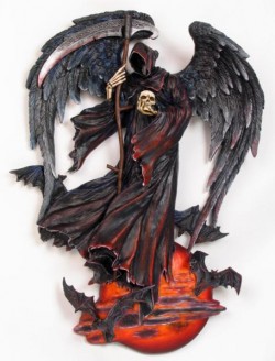 Picture of Winged Reaper Wall Plaque