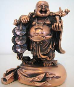 Picture of Happy Buddha Copper Plated Ornament