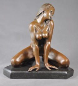 Picture of Erotic Nude Bronze Figurine